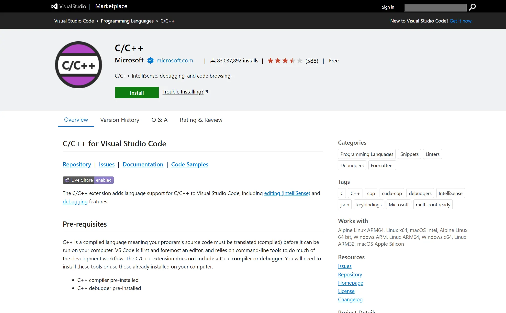 Vscode c c 