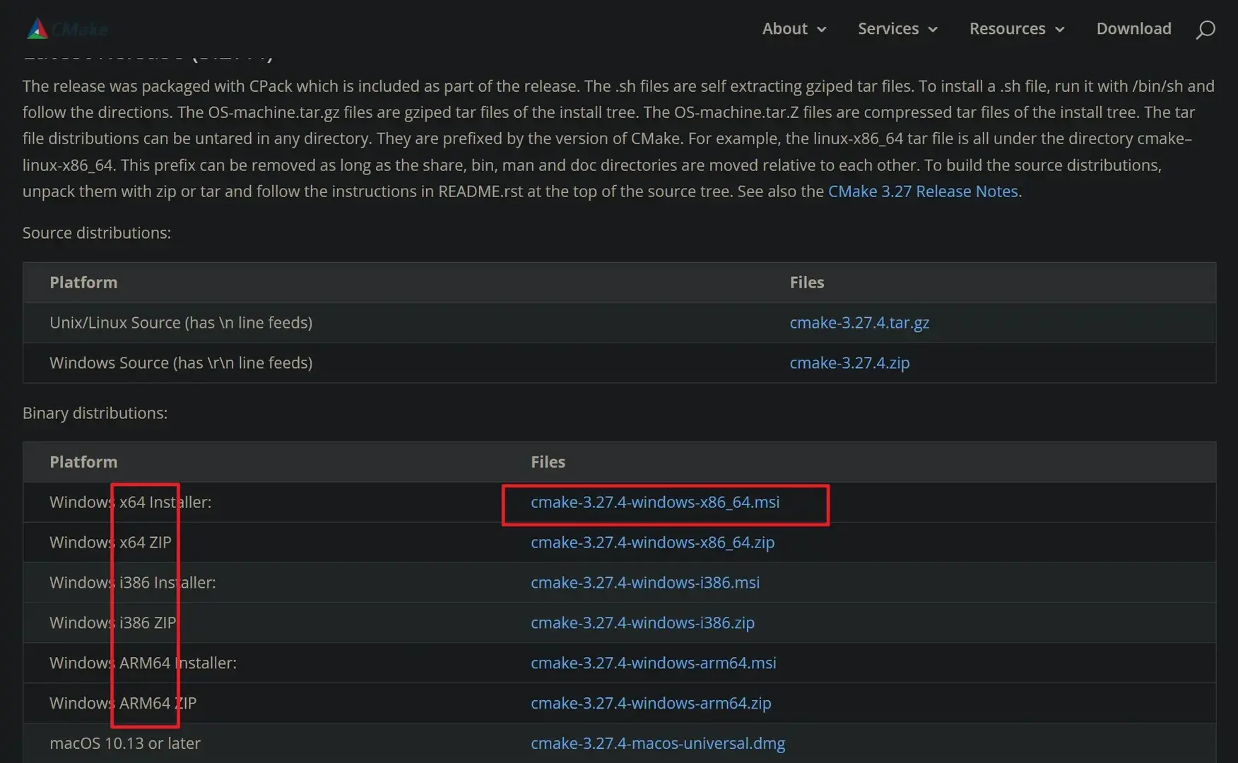 cmake-download